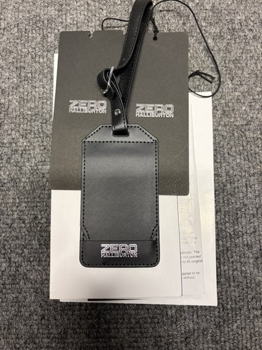 Zero halliburton black case - halliburton,