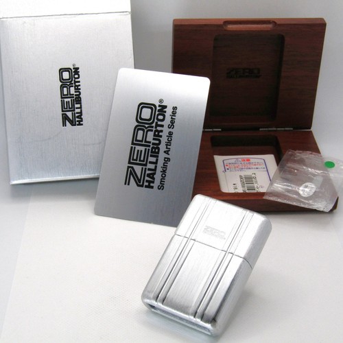 Zero halliburton zippo - zippo, oil